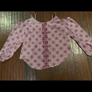 Off the shoulder tank top